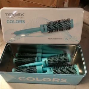 Set Of 5 brushes - Pro Quality - TERMIX Color Ceramic - Ionic Round Brushes